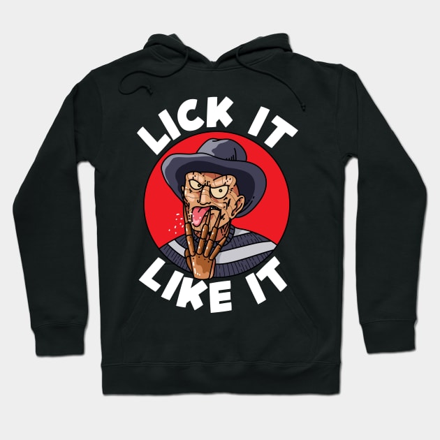 Lick it Like it - Friday the 13th Hoodie by santelmoclothing